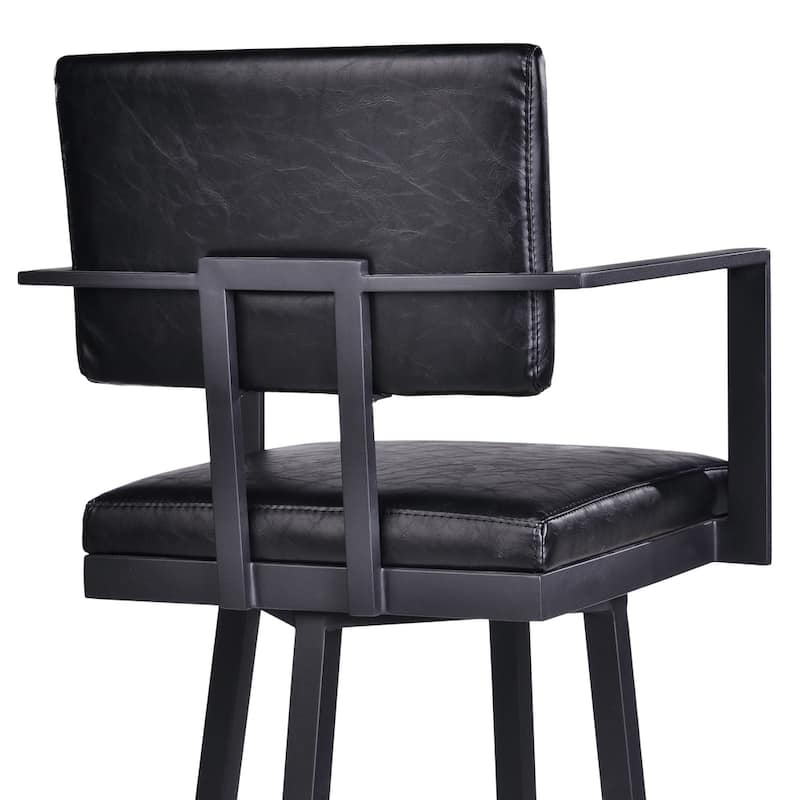 Balboa Swivel Counter/Bar Stool with Arms