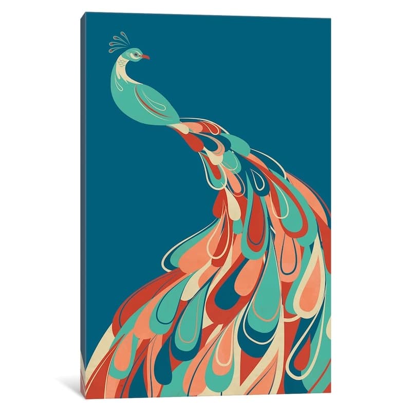 iCanvas "Peacock" by Jay Fleck Canvas Print