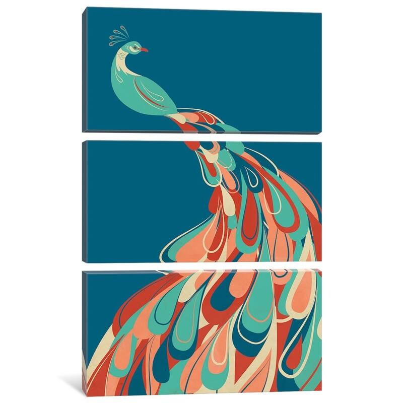iCanvas "Peacock" by Jay Fleck Canvas Print