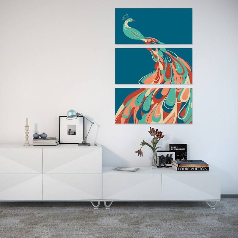 iCanvas "Peacock" by Jay Fleck Canvas Print