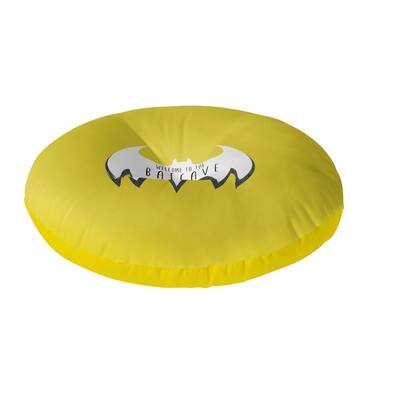 Welcome To The Bat Cave Floor Pillow