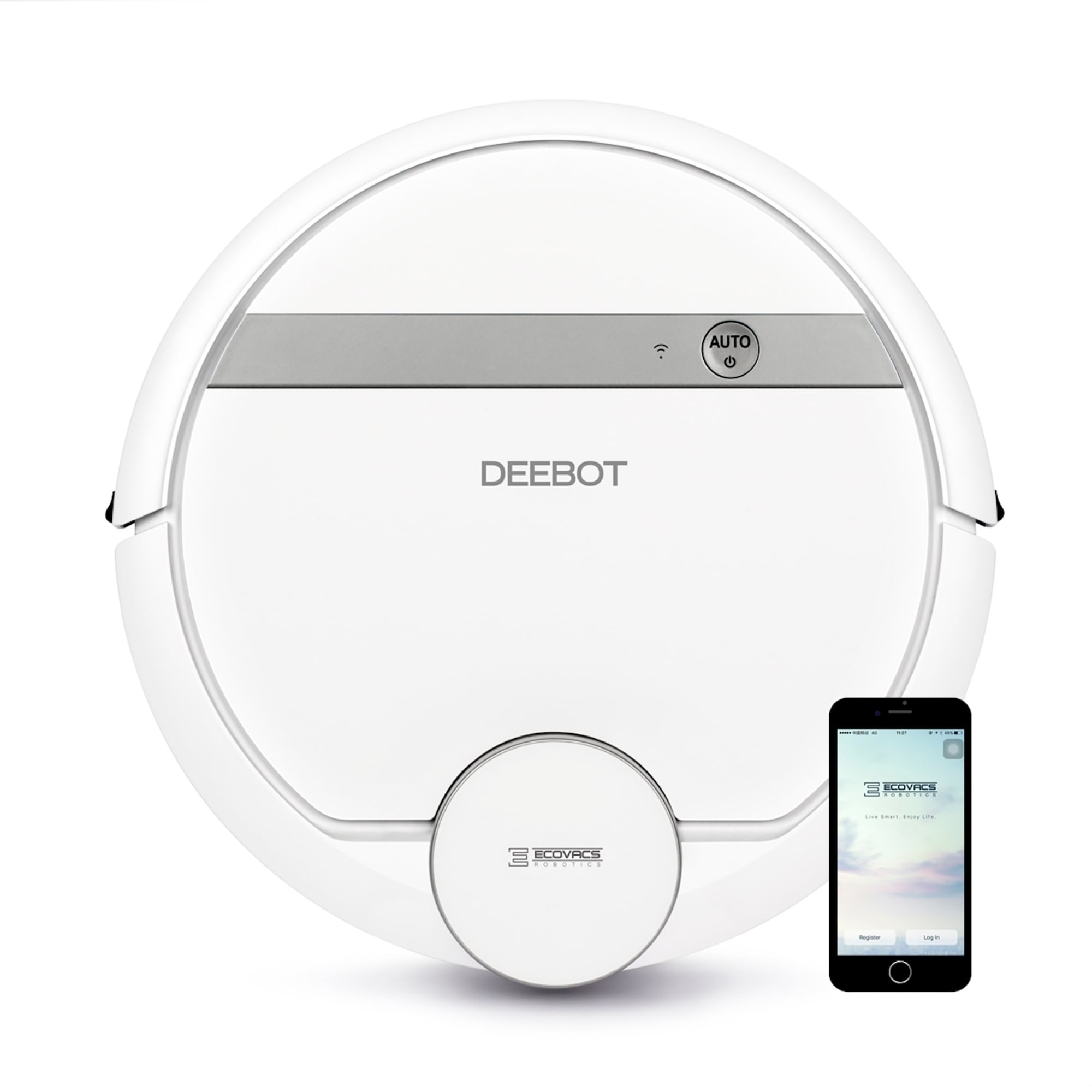 Shop Ecovacs Deebot 900 Smart Home Enabled Multi Surface Robotic Vacuum Cleaner Overstock