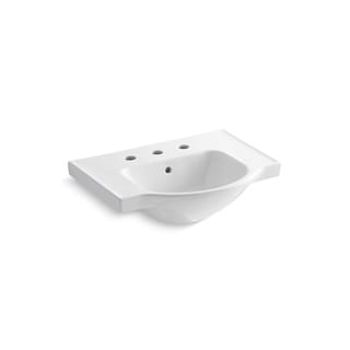 Kohler Veer™ 24" Widespread Sink Basin White (K-5248-8-0)