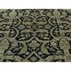 preview thumbnail 4 of 5, Hand Knotted Black Fine Oriental with New Zealand Wool Oriental Rug - 6'10 x 6'10