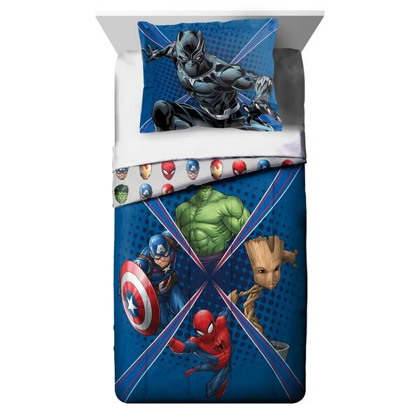 Shop Marvel Universe Battlefront Reversible Oversized Twin 2 Piece