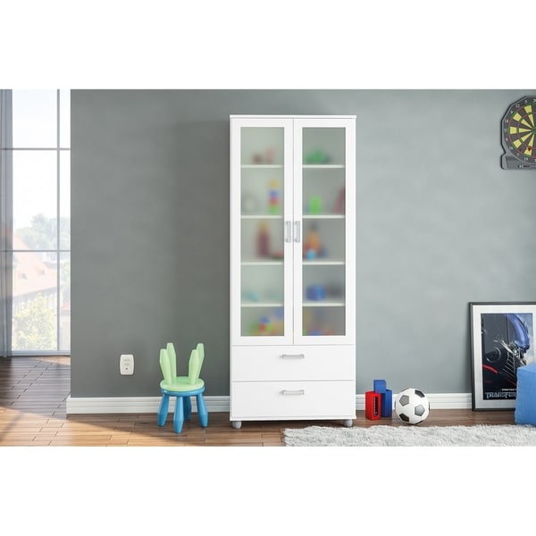 Polifurniture Livramento Bookcase, White