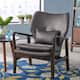 Haddie Mid-century Modern Club Chair by Christopher Knight Home