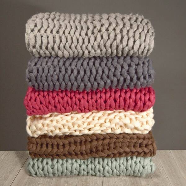 Shop Your Lifestyle Chunky Knitted Throw On Sale Free Shop Your Lifestyle Chunky Knitted Throw On Sale Free