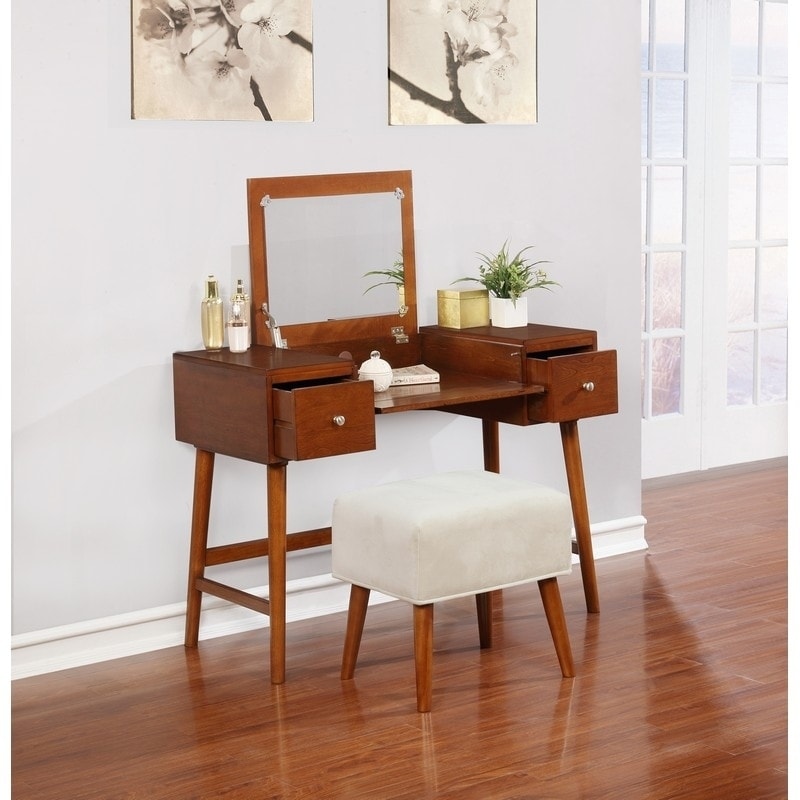 Linon April Vanity Set