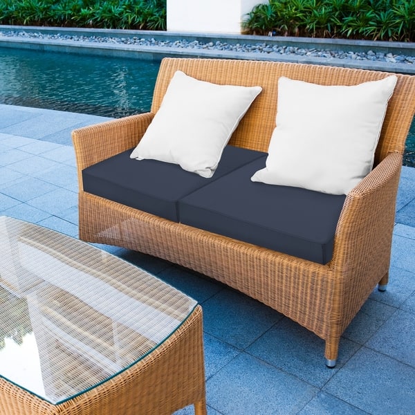 24 X Waterproof Sunbrella Memory Foam Seat Cushion In Sunbrella Memory Foam Seat Cushion