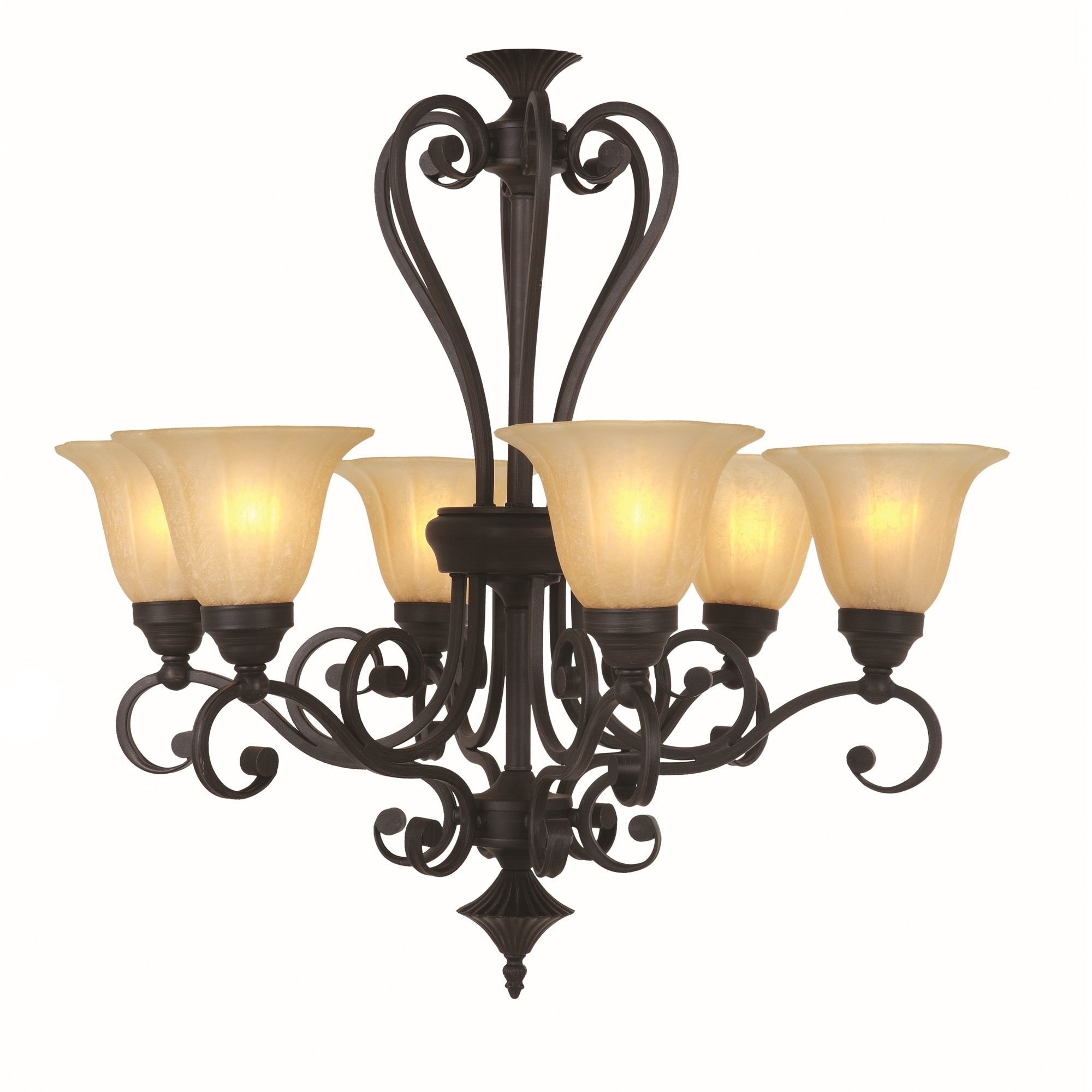 Florence Lighting Collection Six Light Chandelier