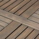 preview thumbnail 2 of 8, Hermosa Outdoor 47" Round Dining Table by Christopher Knight Home - 30"H x 47.25"W x 47.25"D