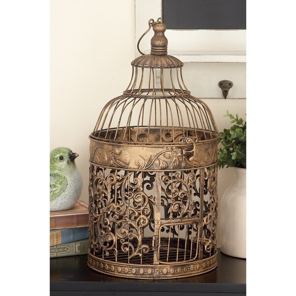 Shop The Curated Nomad Lotta Metal Decorative Bird Cage Set Of 2