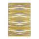 preview thumbnail 3 of 4, Carson Carrington Nadendal Hand-Tufted Abstract Yellow Wool Area Rug