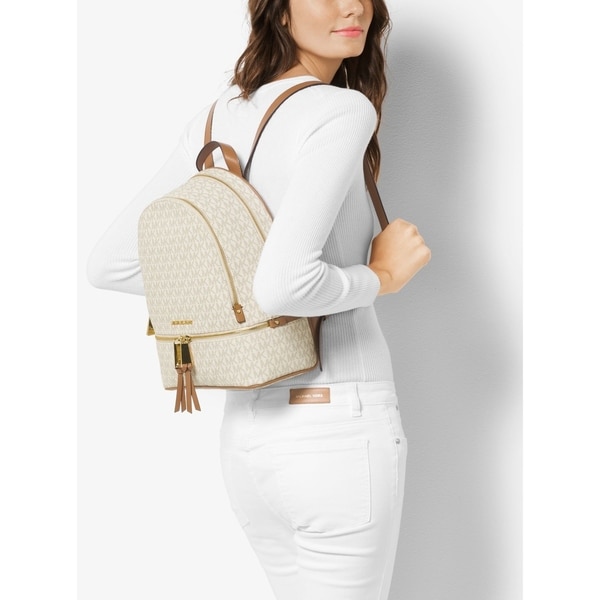mk rhea zip medium backpack