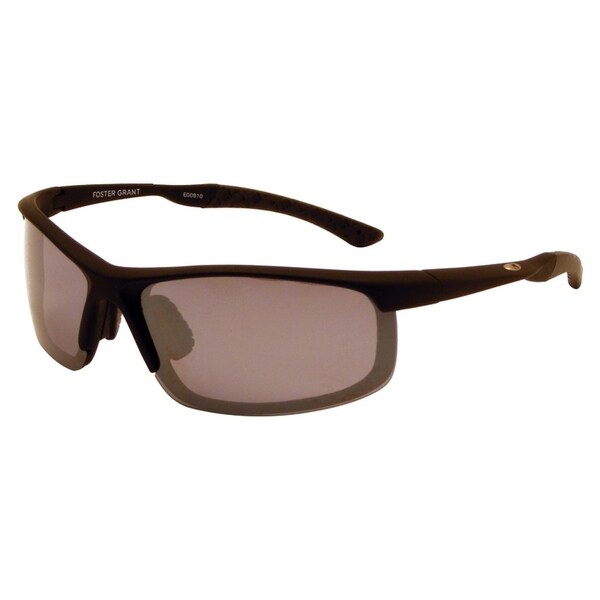 Ironman Men's 'Endorphins' Black Frame Polarized Sunglasses Overstock