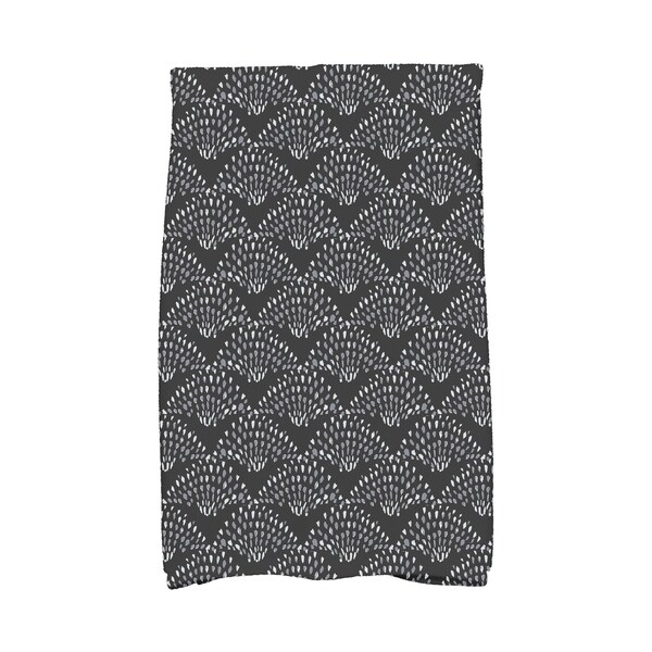 Fan Dance 16 x 25 Inch Geometric Print Hand Towel. Opens flyout.