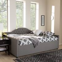 Twin To King Thomas Expandable Daybed With Storage Drawers - Baxton Studio  : Target