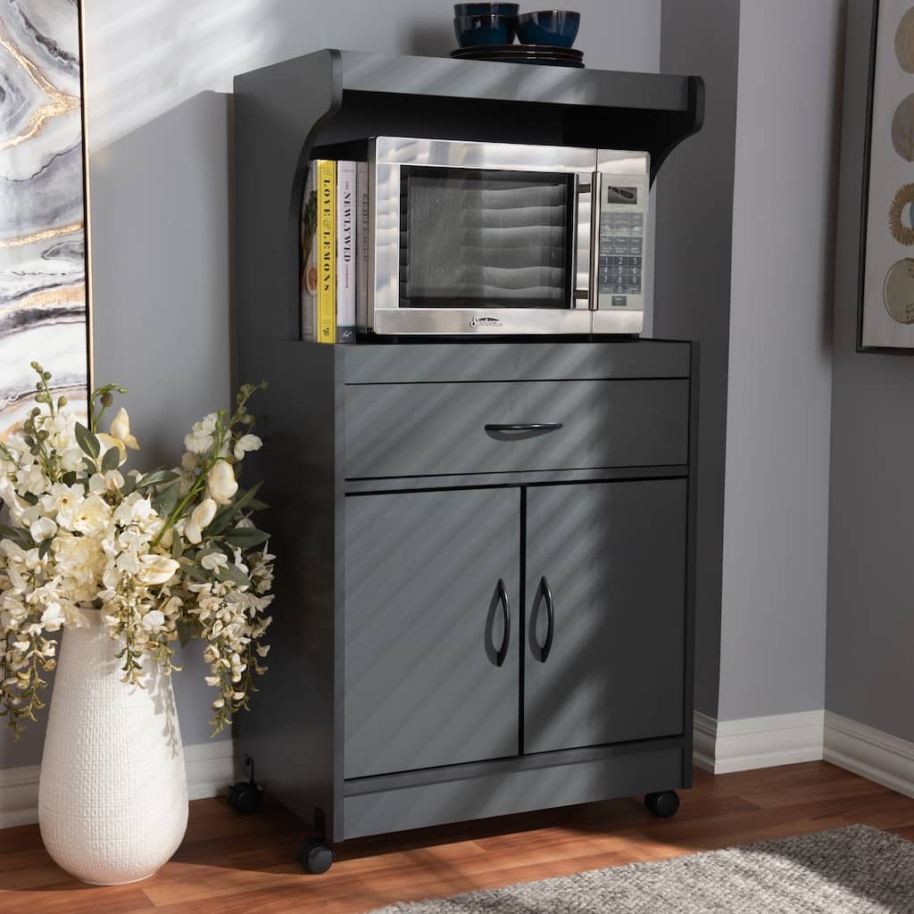 Contemporary Kitchen Cabinet by Baxton Studio