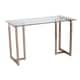 preview thumbnail 6 of 7, SEI Furniture Haxor Champagne Writing Desk