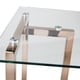 preview thumbnail 8 of 7, SEI Furniture Haxor Champagne Writing Desk