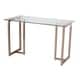 preview thumbnail 4 of 7, SEI Furniture Haxor Champagne Writing Desk