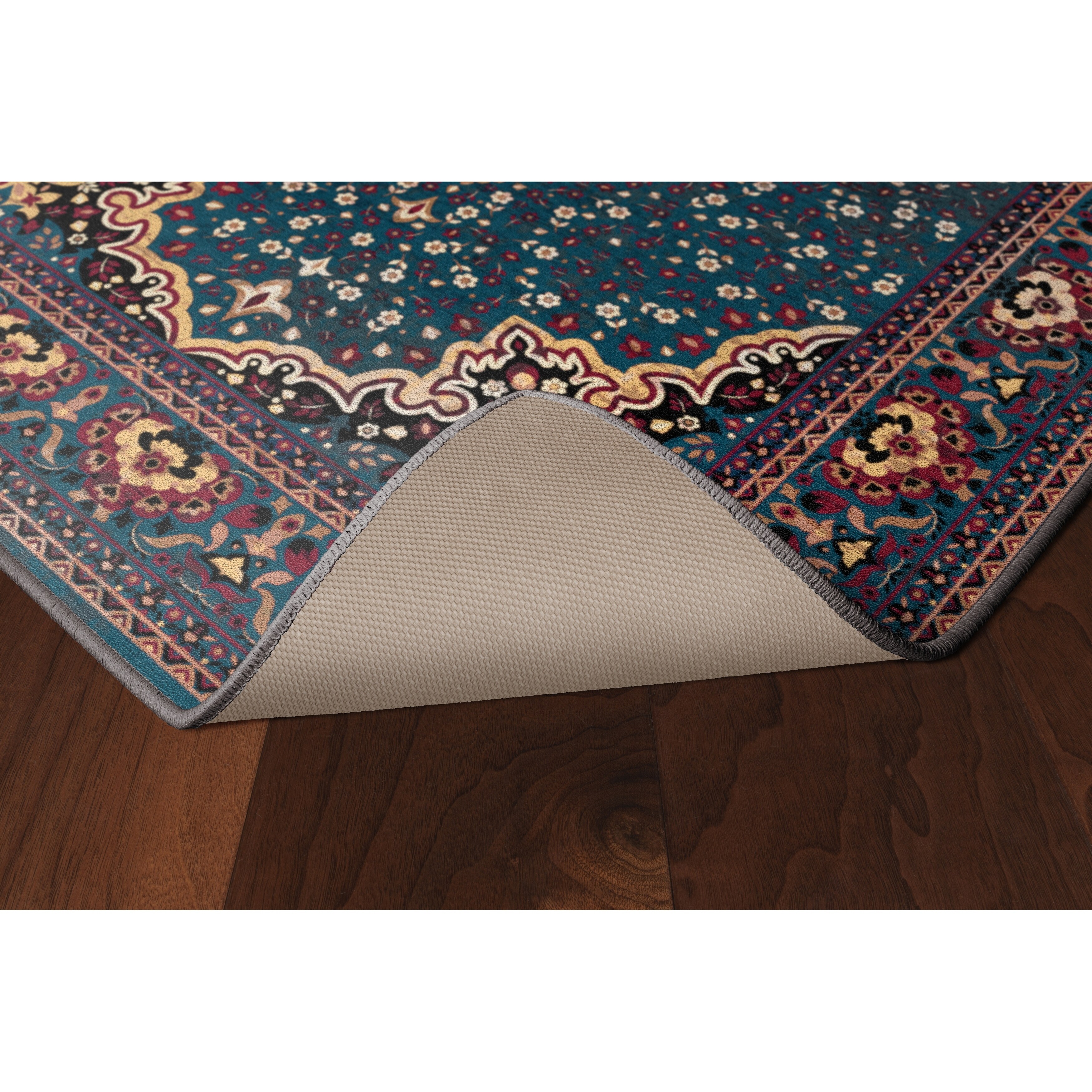 Better Homes & Gardens Persian Non-Skid Accent Rug - Blue - 30X46 in