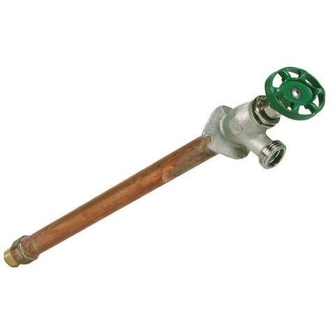 Arrowhead 1/2 in. Sweat Dia. or 1/2 in. MIP Brass 12 in. Lawn Faucet
