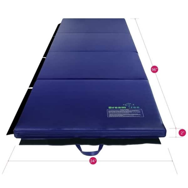 Shop Gymnastics Mat 2 X 8 Quad Folding Tumbling Mats With