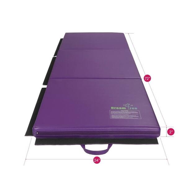 Shop Gymnastics Mat 2 X 6 Tri Folding Tumbling Mats With