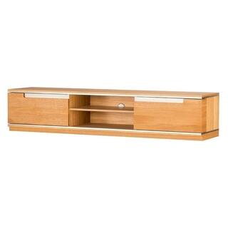 Embled Oak Finish Tv Stands Entertainment Centers Online Torino Natural Oak Large Open Tv Stand With Storage