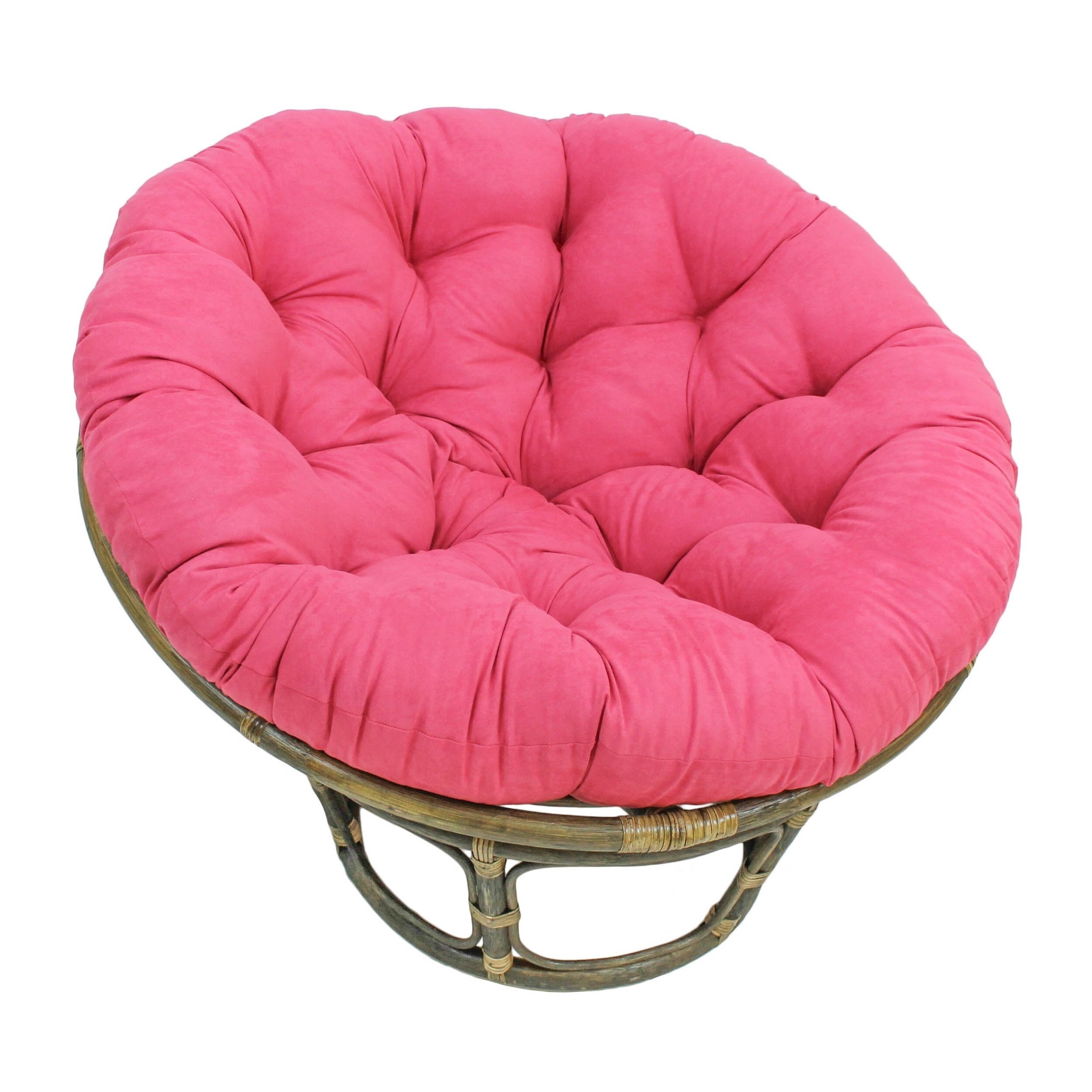 Кресло Папасан розовое