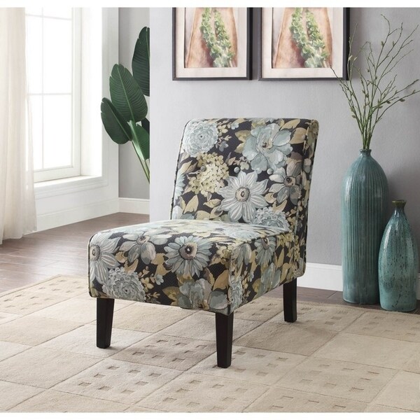 Cozy Geranium Accent Chair Overstock 21585636