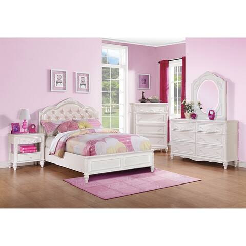 Caroline White 4-piece Bedroom Set