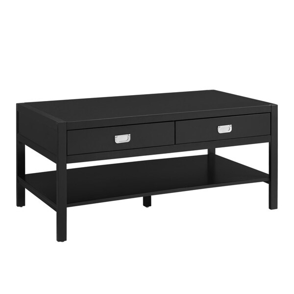 Poppy Black Coffee Table