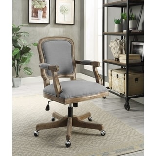 Willa Light Grey Office Chair