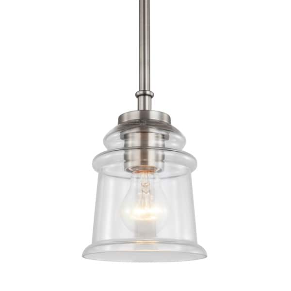 slide 2 of 8, Woodbridge Lighting Elliot Mini-pendant Nickel