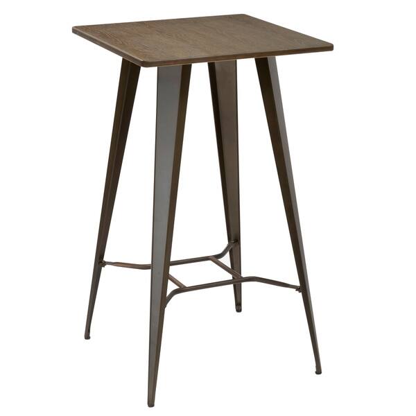 Antique Distressed Rustic Metal Dining Pub Bar Antique Distressed
