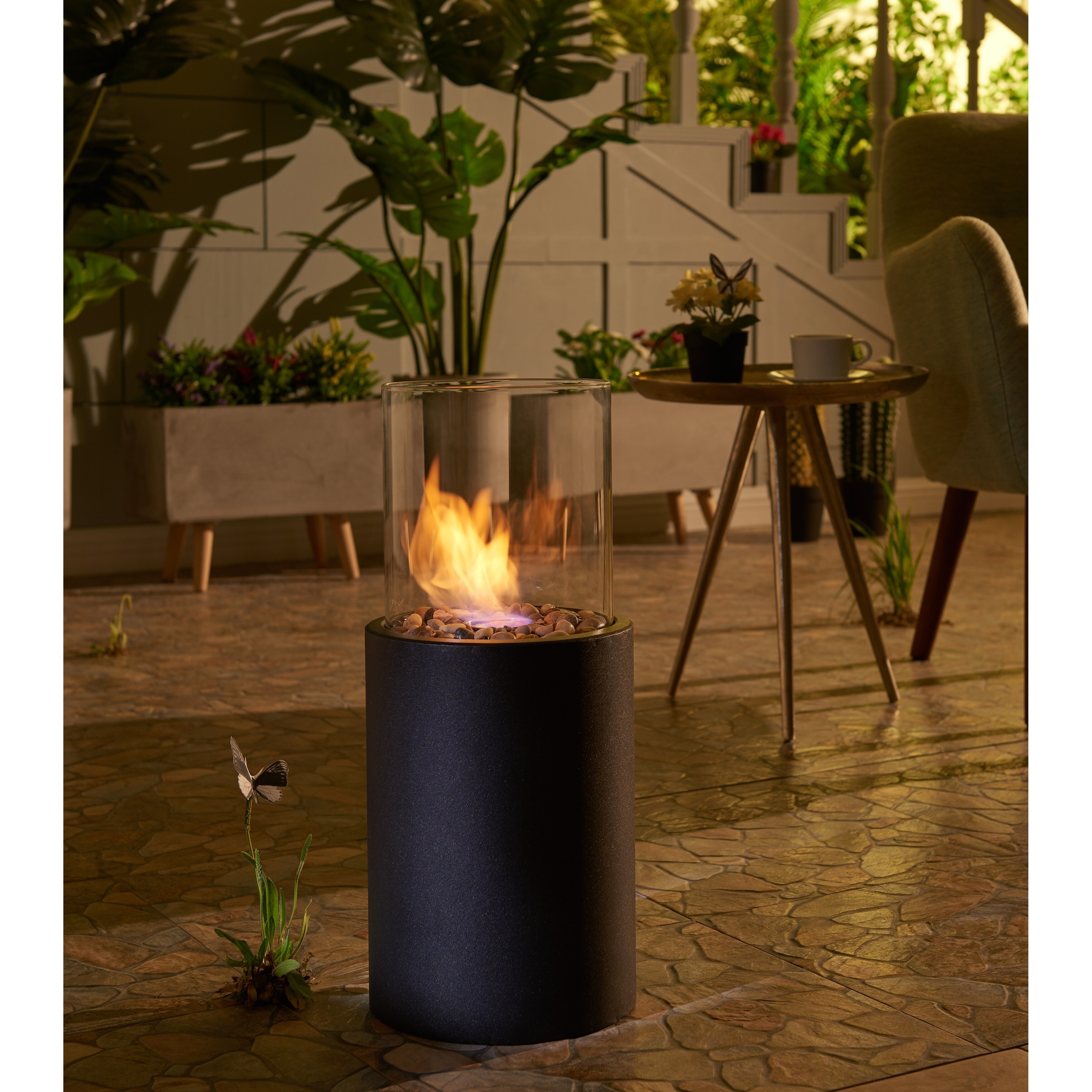 Shop Danya B 19 Inch Indoor Outdoor Portable Tabletop Fire Pit