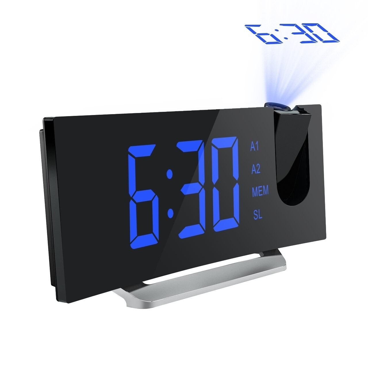 Mpow Alarm Clock Fm Radio Alarm Clock Projection Clock Dual Alarm With Usb Charging Port