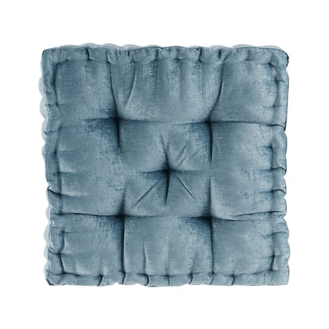 Green Throw Pillows Online At Our Best Decorative Charvi Chenille Floor Pillow Cushion By Intelligent Designs
