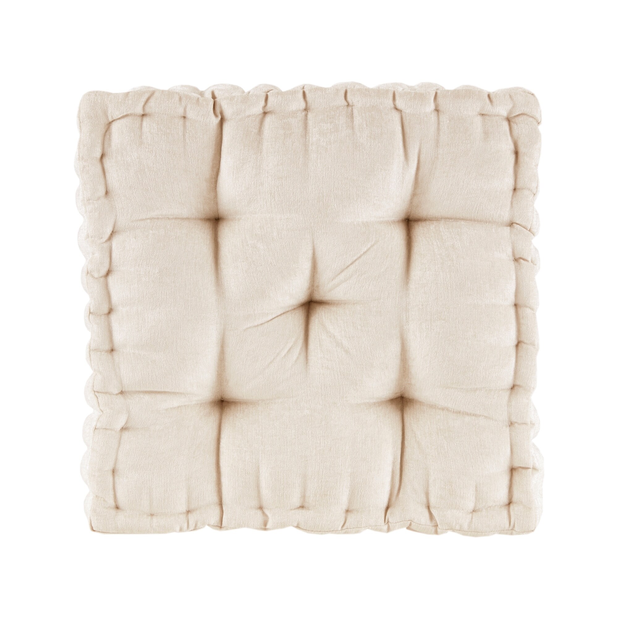 Intelligent Designs Charvi Poly Chenille Square Floor Pillow Cushion - On  Sale - Bed Bath & Beyond - 21596131