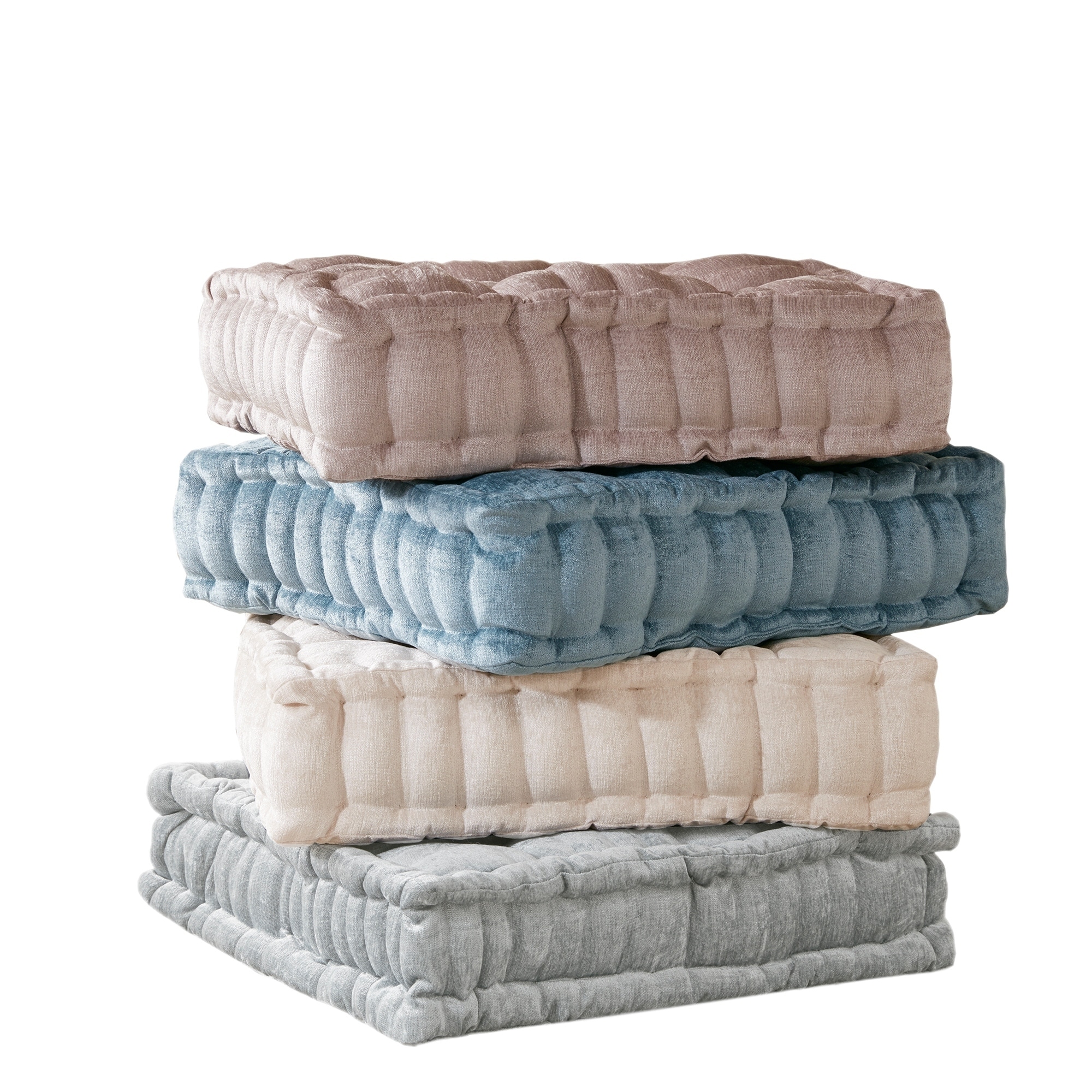 Intelligent Designs Charvi Poly Chenille Square Floor Pillow Cushion - On  Sale - Bed Bath & Beyond - 21596131