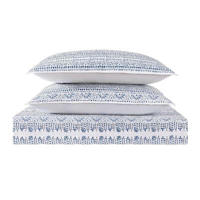 Oceanfront Resort Reef Point Printed 3 Piece Quilt Set