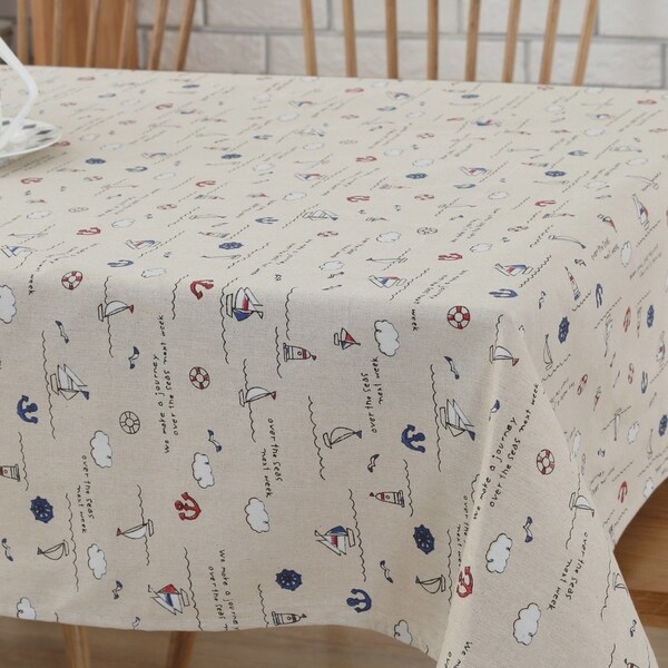 white linen tablecloth rectangle