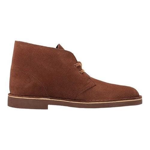 clarks desert boot walnut suede