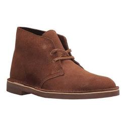clarks walnut suede