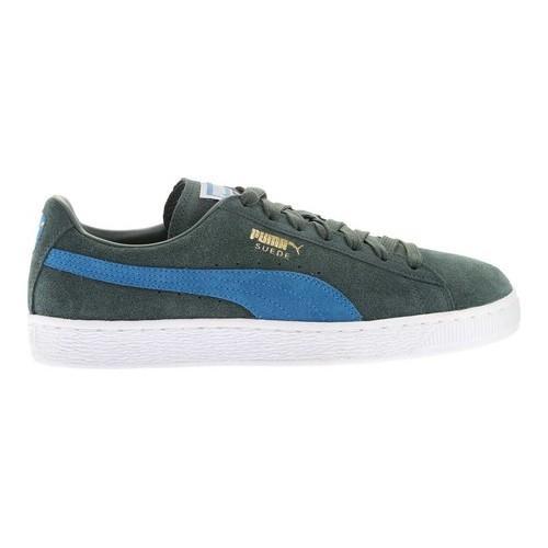 puma suede green