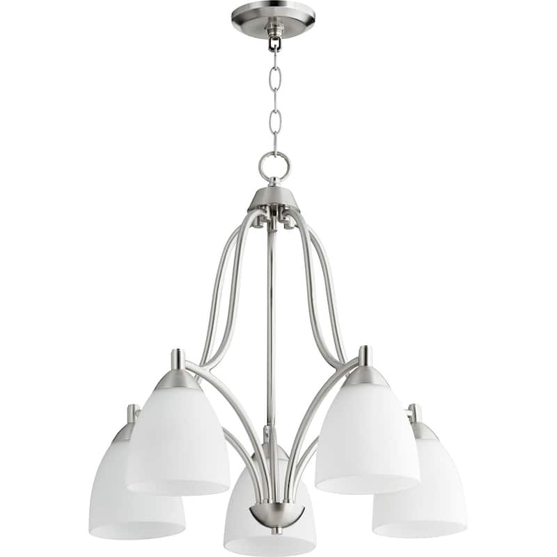Quorum International Barklely Family 5 Light Downlight Chandelier