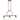 Quorum International Richmond Family 3 Light Clear Seeded Downlight Island Light.